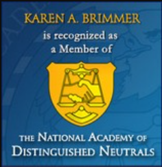 Karen A. Brimmer - Member of the National Academy of Distinguished Neutrals